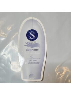 Supreme Stickers Bottle Shaped White Blue